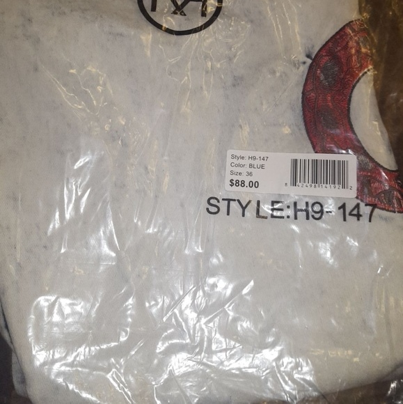 🚫SOLD!!🚫Snake Denim Biker Jeans 36w - Picture 7 of 8